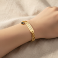 Medical Alert Bracelet with Custom Engraving